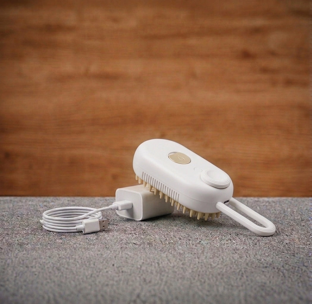 PawVital Electric Steam Pet Brush